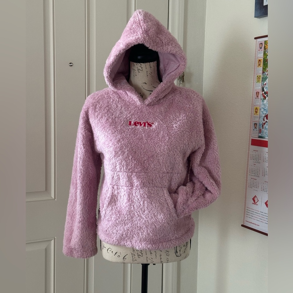 Levi's sherpa hoodie for kids